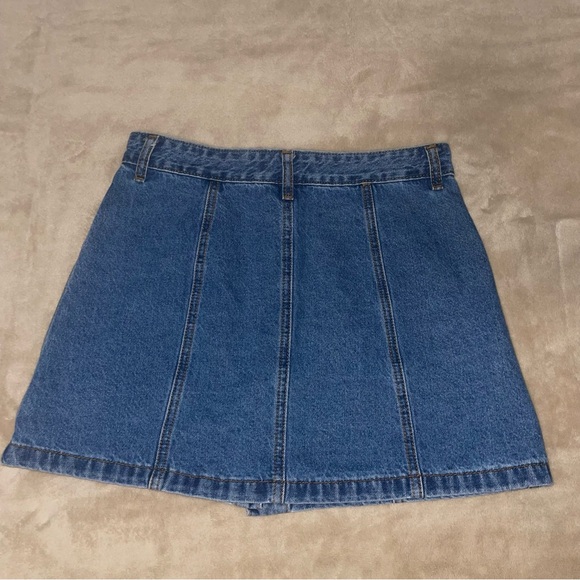 Denim Blue Forever 21 Mini Skirt - Picture 3 of 3